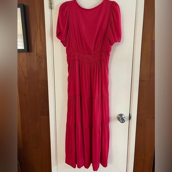 Anthropologie Somerset Maxi Dress Satin Edition - Picture 3 of 7